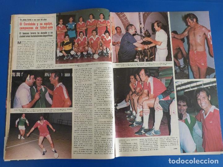 Coleccionismo de Revistas y Peri&oacute;dicos: RECORTE REPORTAJE CLIPPING DE MANUEL BENITEZ EL CORDOBES REVISTA SEMANA N&ordm; 2318 P&Aacute;G 36-37