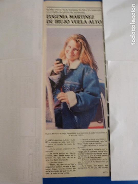 Coleccionismo de Revistas y Peri&oacute;dicos: RECORTE REPORTAJE CLIPPING DE EUGENIA MARTINEZ DE IRUJO REVISTA SEMANA N&ordm; 2461 P&Aacute;G 57-58