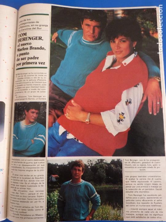 Coleccionismo de Revistas y Peri&oacute;dicos: RECORTE REPORTAJE CLIPPING DE TOM BERENGER PLATOON REVISTA SEMANA N&ordm; 2461 P&Aacute;G 119-120
