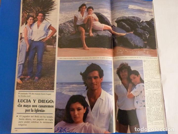 Coleccionismo de Revistas y Peri&oacute;dicos: RECORTE REPORTAJE CLIPPING DE LUCIA DIEGO BETIS REVISTA SEMANA N&ordm; 2461 P&Aacute;G 140-142