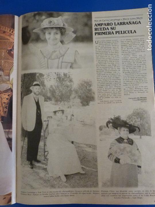 Coleccionismo de Revistas y Peri&oacute;dicos: RECORTE REPORTAJE CLIPPING AMPARO LARRA&Ntilde;AGA REVISTA SEMANA N&ordm; 2475 P&Aacute;G 91