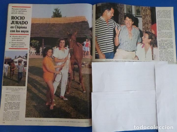 Coleccionismo de Revistas y Peri&oacute;dicos: RECORTE REPORTAJE CLIPPING DE ROCIO JURADO PEDRO CARRASCO REVISTA SEMANA N&ordm; 2475 P&Aacute;G 120-121