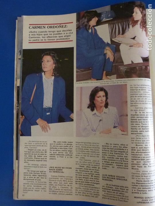 Coleccionismo de Revistas y Peri&oacute;dicos: RECORTE REPORTAJE CLIPPING DE CARMEN CARMINA ORDO&Ntilde;EZ REVISTA SEMANA N&ordm; 2464 P&Aacute;G 40-42