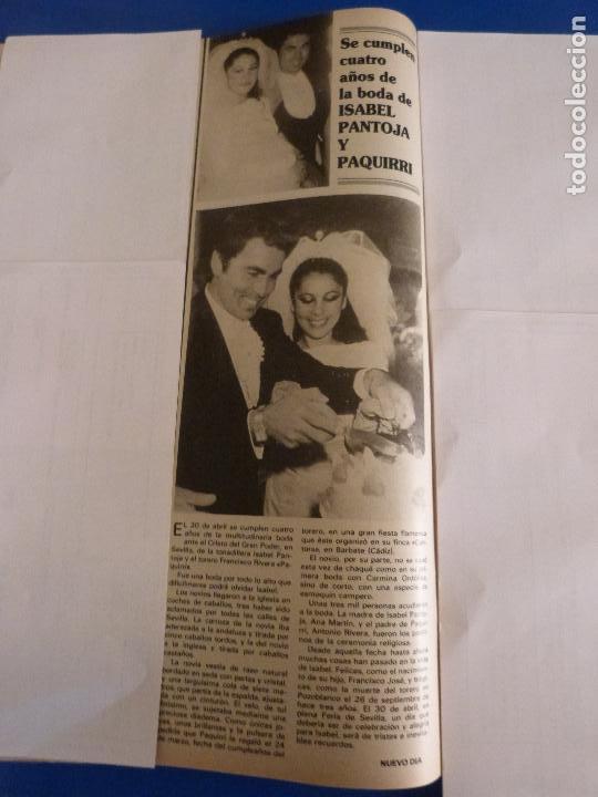 Coleccionismo de Revistas y Peri&oacute;dicos: RECORTE REPORTAJE CLIPPING DE ISABEL PANTOJA PAQUIRRI REVISTA SEMANA N&ordm; 2464 P&Aacute;G 64