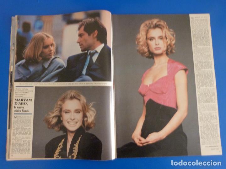 Coleccionismo de Revistas y Peri&oacute;dicos: RECORTE REPORTAJE CLIPPING MARYAM D'ABO TIMOTHY DALTON JAMES BOND REVISTA SEMANA N&ordm; 2464 P&Aacute;G 70-71