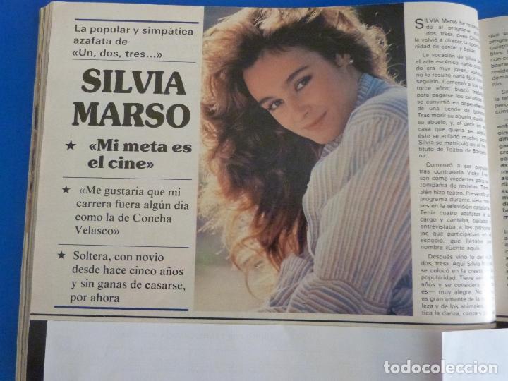 Coleccionismo de Revistas y Peri&oacute;dicos: RECORTE REPORTAJE CLIPPING DE SILVIA MARSO UN,DOS,TRES... REVISTA SEMANA N&ordm; 2464 P&Aacute;G 156-157