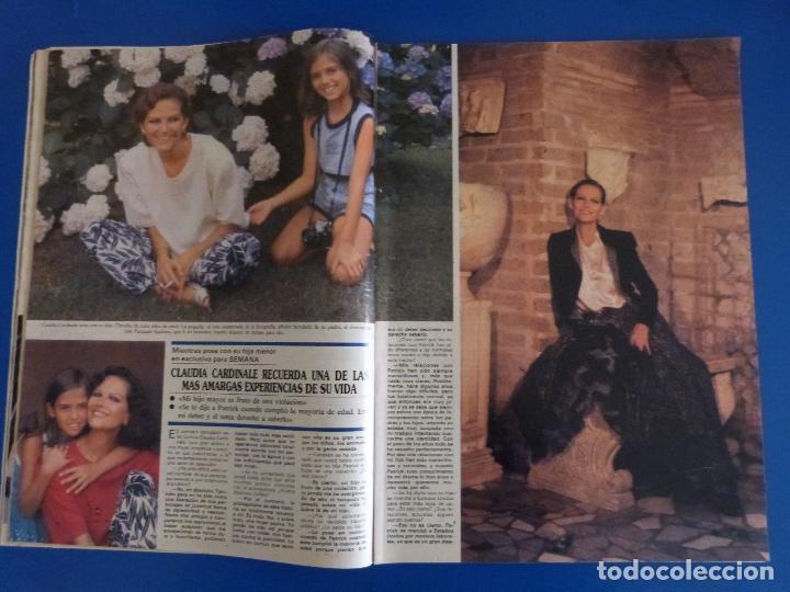 Coleccionismo de Revistas y Peri&oacute;dicos: RECORTE REPORTAJE CLIPPING CLAUDIA CARDINALE PASQUALE SQUITIERI REVISTA SEMANA N&ordm; 2479 P&Aacute;G 32-35
