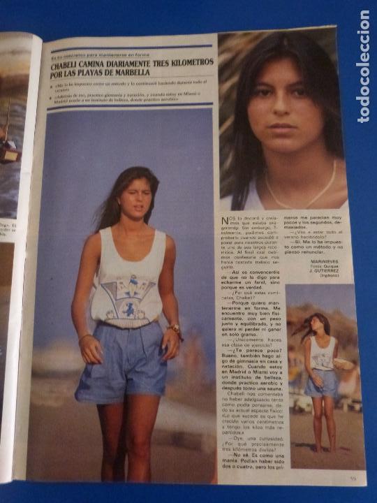 Coleccionismo de Revistas y Peri&oacute;dicos: RECORTE REPORTAJE CLIPPING DE CHABELI CAMINA TAMARA REVISTA SEMANA N&ordm; 2479 P&Aacute;G 59-60