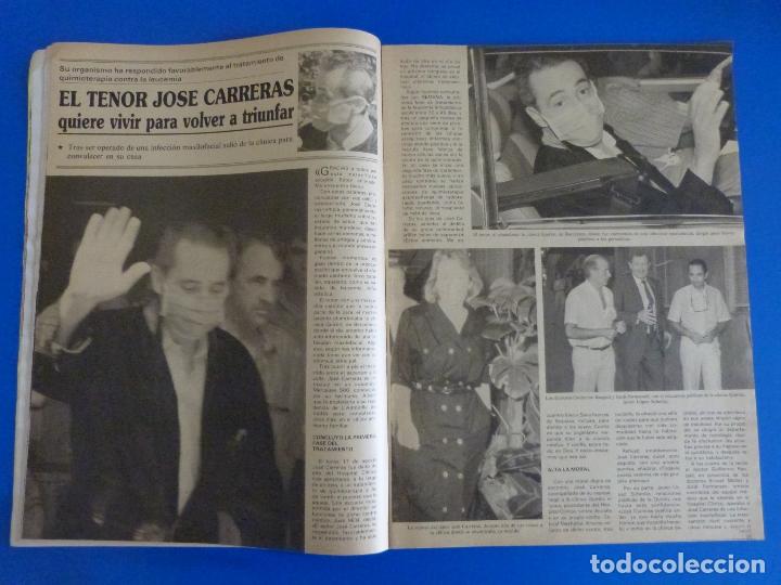 Coleccionismo de Revistas y Peri&oacute;dicos: RECORTE REPORTAJE CLIPPING JOSE CARRERAS LEUCEMIA QUIMIOTERAPIA REVISTA SEMANA N&ordm; 2481 P&Aacute;G 34-36