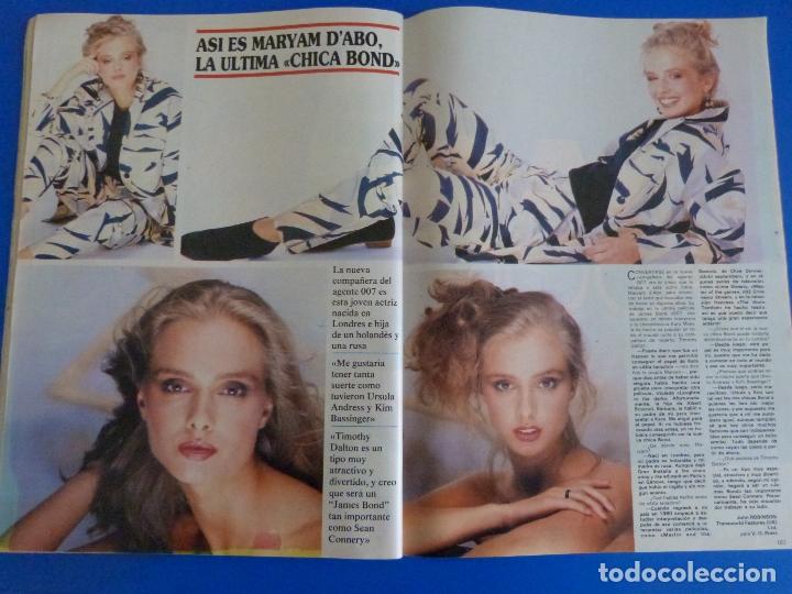 Coleccionismo de Revistas y Peri&oacute;dicos: RECORTE REPORTAJE CLIPPING DE MARYAM D'ABO CHICA BOND 007 REVISTA SEMANA N&ordm; 2481 P&Aacute;G 100-101