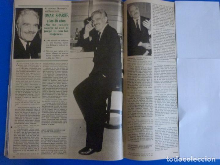 Coleccionismo de Revistas y Peri&oacute;dicos: RECORTE REPORTAJE CLIPPING DE OMAR SHARIFF DOCTOR ZHIVAGO REVISTA SEMANA N&ordm; 2512 P&Aacute;G 104-105