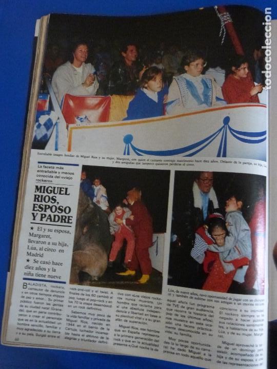 Coleccionismo de Revistas y Peri&oacute;dicos: RECORTE REPORTAJE CLIPPING DE MIGUEL RIOS MARGARET REVISTA SEMANA N&ordm; 2493 P&Aacute;G 60,62