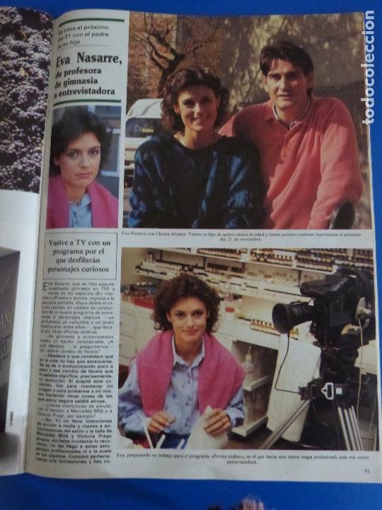 Coleccionismo de Revistas y Peri&oacute;dicos: RECORTE REPORTAJE CLIPPING DE EVA NASARRE REVISTA SEMANA N&ordm; 2493 P&Aacute;G 91-92
