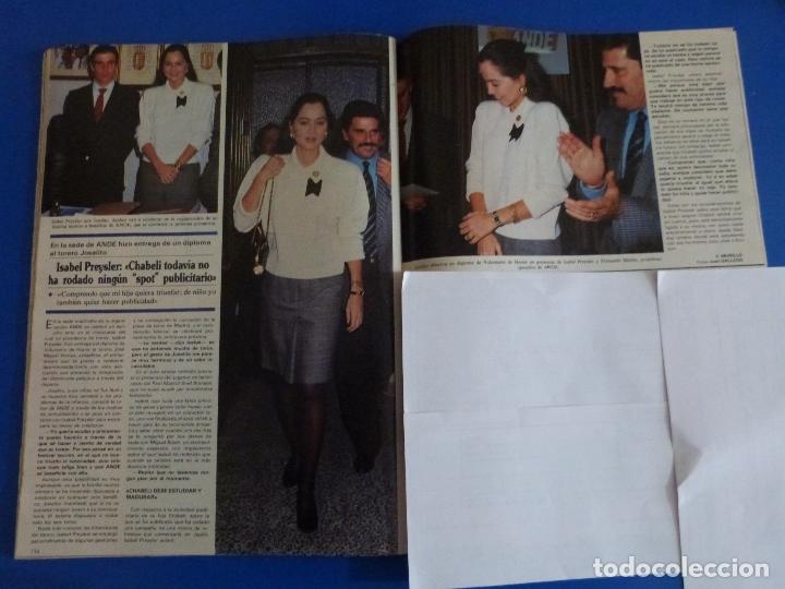Sammeln von Zeitschriften und Zeitungen: RECORTE REPORTAJE CLIPPING DE ISABEL PREYSLER CHABELI REVISTA SEMANA N&ordm; 2493 P&Aacute;G 156-157