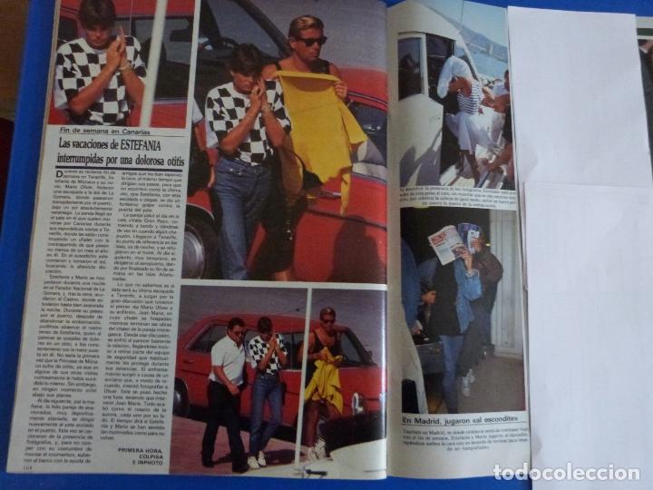 Coleccionismo de Revistas y Peri&oacute;dicos: RECORTE REPORTAJE CLIPPING DE ESTEFANIA DE MONACO MARIO OLIVER REVISTA SEMANA N&ordm; 2493 P&Aacute;G 164-165