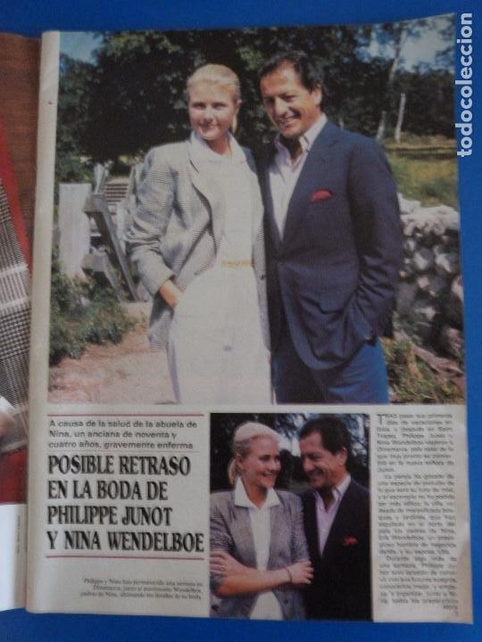Coleccionismo de Revistas y Peri&oacute;dicos: RECORTE REPORTAJE CLIPPING DE PHILIPPE JUNOT NINA WENDELBOE REVISTA SEMANA N&ordm; 2482 P&Aacute;G 3-6