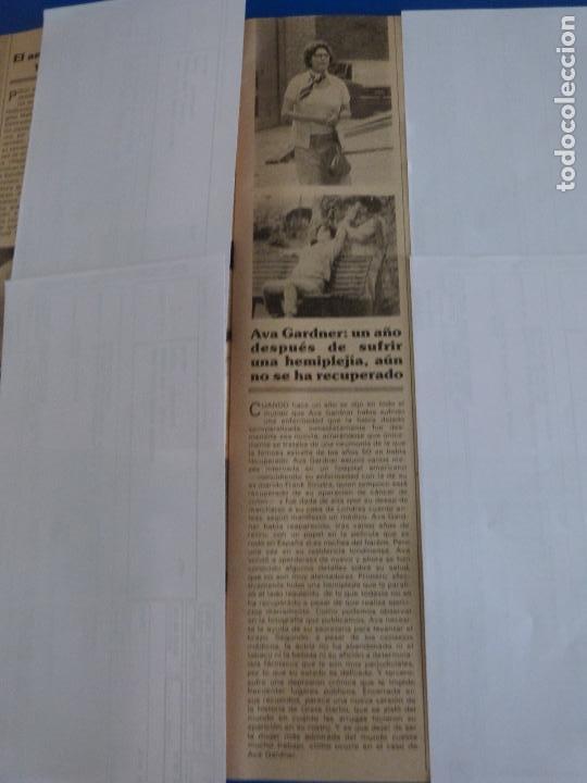 Coleccionismo de Revistas y Peri&oacute;dicos: RECORTE REPORTAJE CLIPPING DE AVA GARDNER HEMIPLEJIA REVISTA SEMANA N&ordm; 2482 P&Aacute;G 31