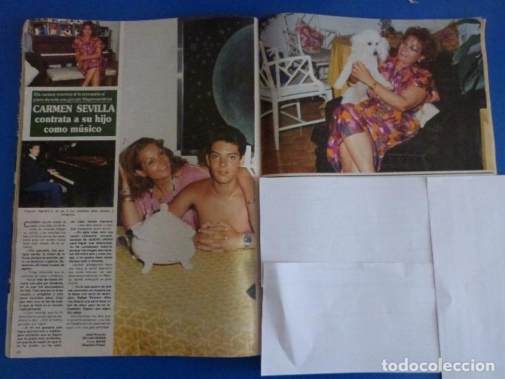 Coleccionismo de Revistas y Peri&oacute;dicos: RECORTE REPORTAJE CLIPPING DE CARMEN SEVILLA REVISTA SEMANA N&ordm; 2482 P&Aacute;G 68-69