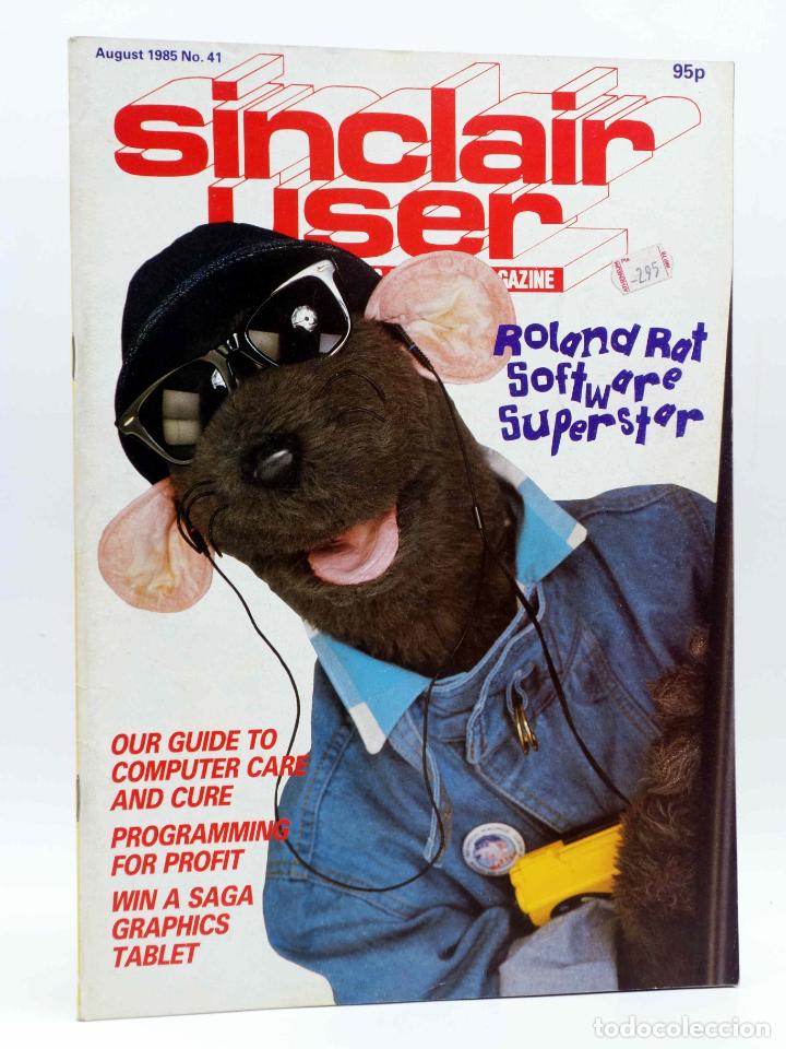 Coleccionismo de Revistas y Peri&oacute;dicos: SINCLAIR USER 41. BRITAIN'S BEST SELLING SINCLAIR MAGAZINE (Vvaa) EMAP, 1986