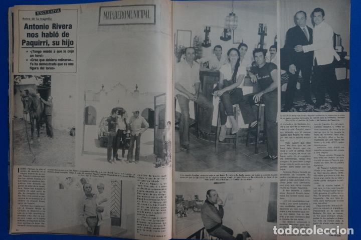 Coleccionismo de Revistas y Peri&oacute;dicos: RECORTE REPORTAJE CLIPPING RIVERA PAQUIRRI ISABEL PANTOJA REVISTA SEMANA N&ordm; 2331 P&Aacute;G 44-45 L50