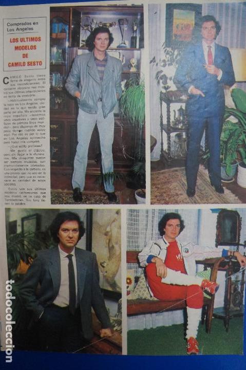 Coleccionismo de Revistas y Peri&oacute;dicos: RECORTE REPORTAJE CLIPPING DE CAMILO SESTO REVISTA SEMANA N&ordm; 2320 P&Aacute;G 37