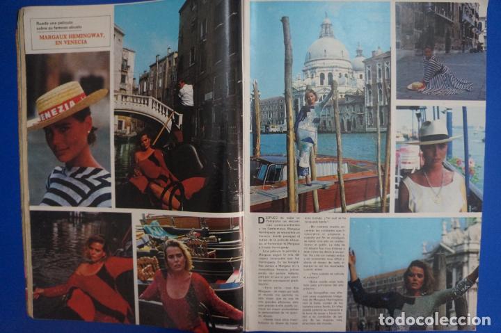 Coleccionismo de Revistas y Peri&oacute;dicos: RECORTE REPORTAJE CLIPPING DE MARGAUX HEMINGWAY VENECIA REVISTA SEMANA N&ordm; 2320 P&Aacute;G 40-41