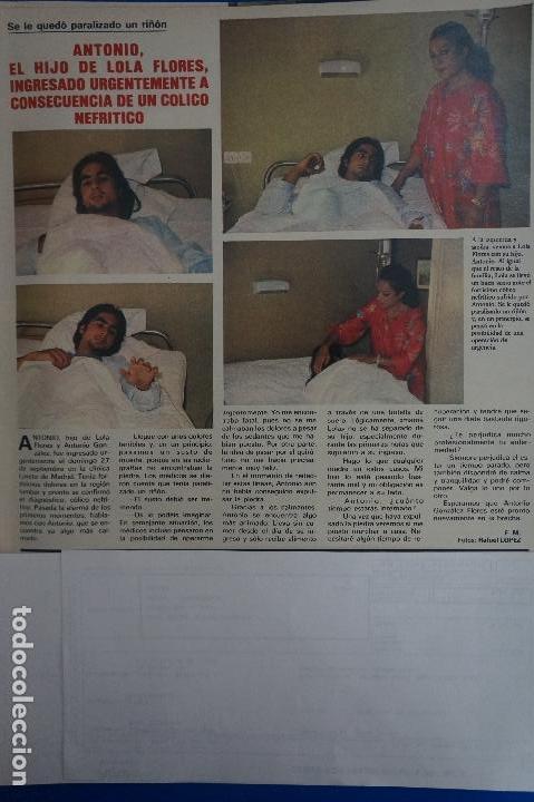 Coleccionismo de Revistas y Peri&oacute;dicos: RECORTE REPORTAJE CLIPPING DE ANTONIO LOLA FLORES REVISTA SEMANA N&ordm; 2174 P&Aacute;G 47 L54