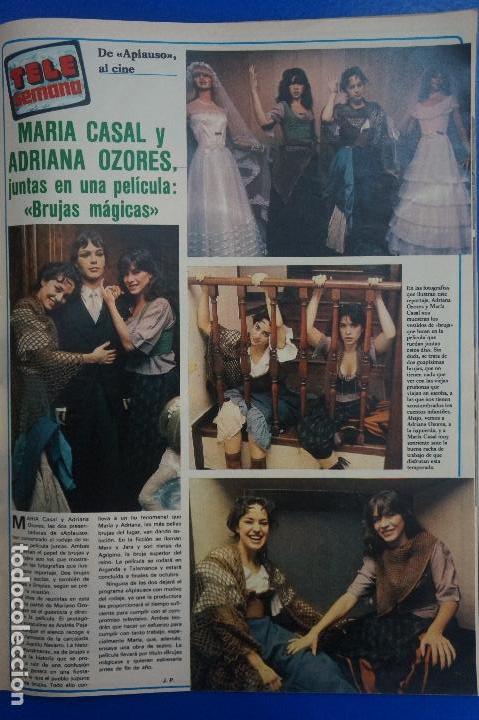 Coleccionismo de Revistas y Peri&oacute;dicos: RECORTE REPORTAJE CLIPPING DE MARIA CASAL ADRIANA OZORES REVISTA SEMANA N&ordm; 2174 P&Aacute;G 67 L54