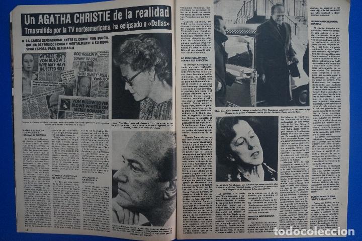Coleccionismo de Revistas y Peri&oacute;dicos: RECORTE REPORTAJE CLIPPING AGATHA CHRISTIE VON B&Uuml;LOW SUNNY CRAWFORD REVISTA SEMANA N&ordm; 2200 P&Aacute;G 12-14