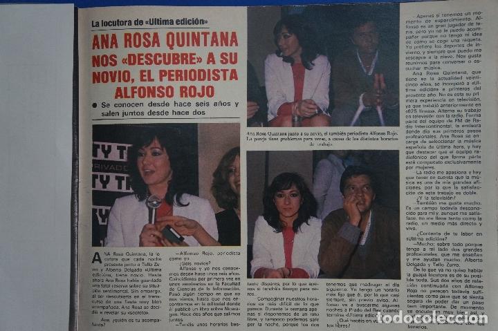 Coleccionismo de Revistas y Peri&oacute;dicos: RECORTE REPORTAJE CLIPPING DE ANA ROSA QUINTANA ALFONSO ROJO REVISTA SEMANA N&ordm; 2200 P&Aacute;G 67