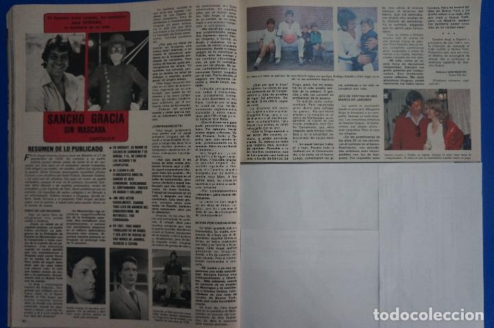Coleccionismo de Revistas y Peri&oacute;dicos: RECORTE REPORTAJE CLIPPING DE SANCHO GRACIA SIN MASCARA CAPITULO II REVISTA SEMANA N&ordm; 2200 P&Aacute;G 80-81