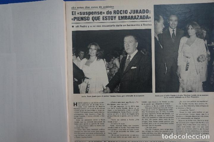 Coleccionismo de Revistas y Peri&oacute;dicos: RECORTE REPORTAJE CLIPPING DE ROCIO JURADO VIZCAINO CASAS REVISTA SEMANA N&ordm; 2161 P&Aacute;G 11 L54