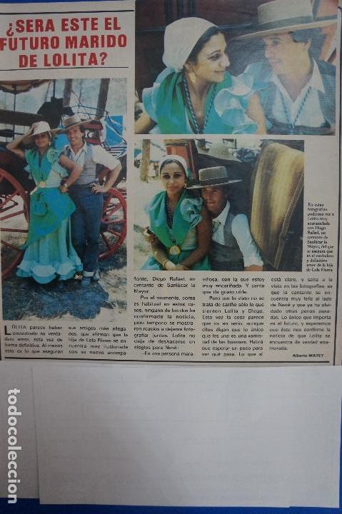 Coleccionismo de Revistas y Peri&oacute;dicos: RECORTE REPORTAJE CLIPPING DE LOLITA FLORES DIEGO RAFAEL REVISTA SEMANA N&ordm; 2161 P&Aacute;G 29 L54