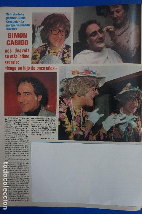 Coleccionismo de Revistas y Peri&oacute;dicos: RECORTE REPORTAJE CLIPPING DE SIMON GABIDO DO&Ntilde;A CROQUETA REVISTA SEMANA N&ordm; 2161 P&Aacute;G 68 L54