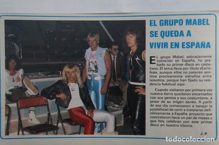 Coleccionismo de Revistas y Peri&oacute;dicos: RECORTE REPORTAJE CLIPPING DE GRUPO MABEL EXTRA&Ntilde;OS REVISTA SEMANA N&ordm; 2161 P&Aacute;G 68 L54