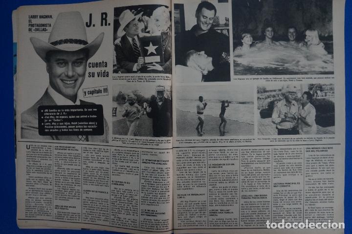 Coleccionismo de Revistas y Peri&oacute;dicos: RECORTE REPORTAJE CLIPPING LARRY HAGMAN JR DALLAS CAPITULO III REVISTA SEMANA N&ordm; 2172 P&Aacute;G 12-13 L54