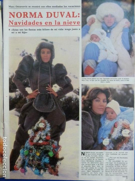 Coleccionismo de Revistas y Peri&oacute;dicos: RECORTE REPORTAJE CLIPPING DE NORMA DUVAL REVISTA SEMANA N&ordm; 2342 P&Aacute;G 3-4 L50