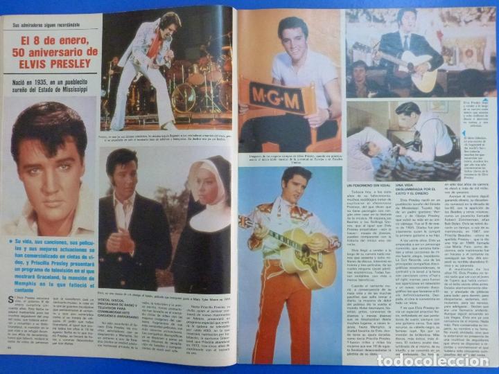 Collection Magazines and Newspapers: RECORTE REPORTAJE CLIPPING DE ELVIS PRESLEY 50 ANIVERSARIO REVISTA SEMANA N&ordm; 2342 P&Aacute;G 44-45 L50