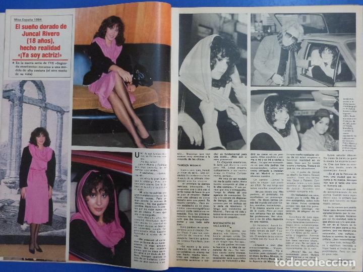 Coleccionismo de Revistas y Peri&oacute;dicos: RECORTE REPORTAJE CLIPPING DE JUNCAL RIVERO MISS ESPA&Ntilde;A 1984 REVISTA SEMANA N&ordm; 2348 P&Aacute;G 26-27 L50
