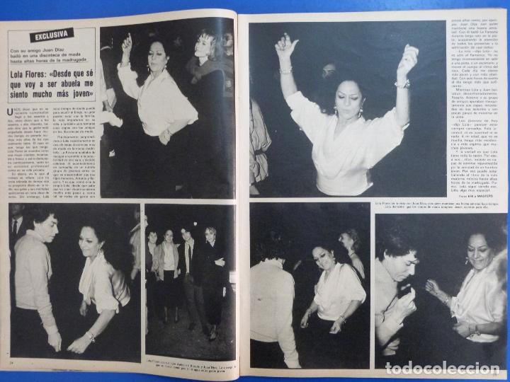 Coleccionismo de Revistas y Peri&oacute;dicos: RECORTE REPORTAJE CLIPPING DE LOLA FLORES REVISTA SEMANA N&ordm; 2348 P&Aacute;G 34-35 L50