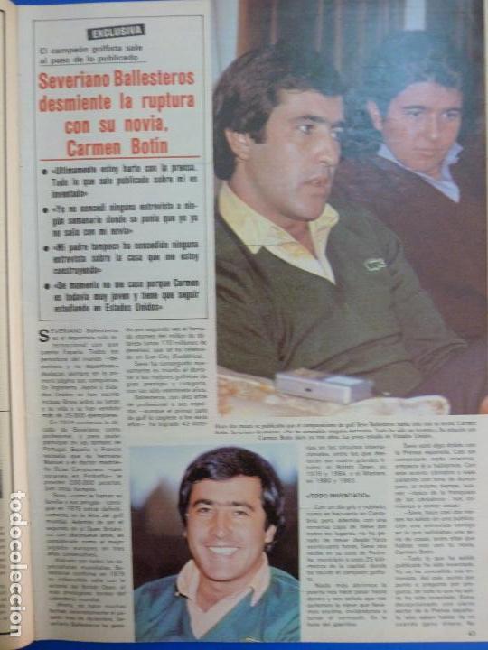 Coleccionismo de Revistas y Peri&oacute;dicos: RECORTE REPORTAJE CLIPPING DE BALLESTEROS CARMEN BOTIN REVISTA SEMANA N&ordm; 2348 P&Aacute;G 43-45 L50