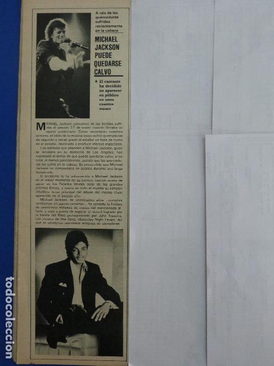 Coleccionismo de Revistas y Peri&oacute;dicos: RECORTE REPORTAJE CLIPPING DE MICHAEL JACKSON REVISTA SEMANA N&ordm; 2296 P&Aacute;G 94 L65