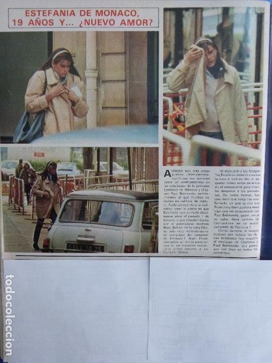 Coleccionismo de Revistas y Peri&oacute;dicos: RECORTE REPORTAJE CLIPPING DE ESTEFANIA DE MONACO REVISTA SEMANA N&ordm; 2296 P&Aacute;G 106 L65