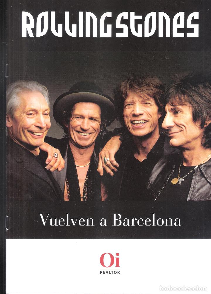 Coleccionismo de Revistas y Peri&oacute;dicos: Oi Realtor. Rolling Stones, vuelven a Barcelona.Revista publicitaria de inmuebles. 30x21 cm. SP(28).