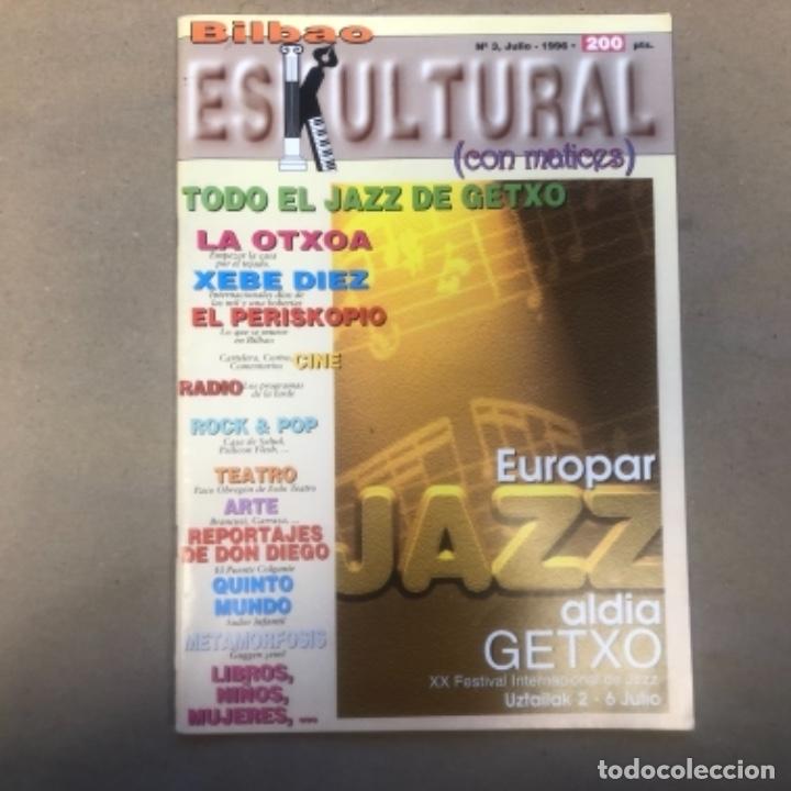 Collectionnisme de Revues et Journaux: BILBAO ESKULTURAL (CON MATICES) N&deg;3 (JULIO, 1996). MUSICA, CINE, TEATRO, ARTE,..