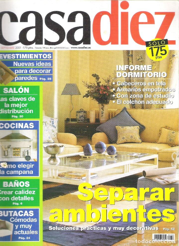 1 Ejemplar Decoracion Revista Casa Diez NÂº 50 Sold Through Direct Sale 147693522