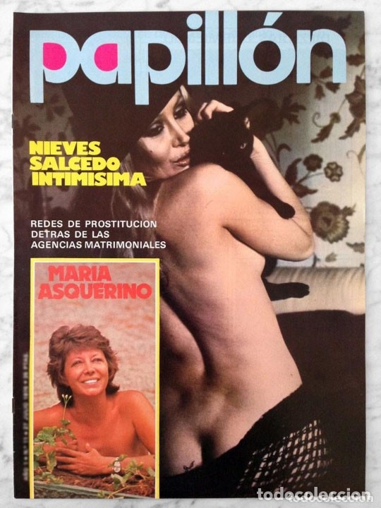 Coleccionismo de revistas y peri&oacute;dicos: PAPILL&Oacute;N - 1976 - NIEVES SALCEDO, ROSSANA PODESTA, MAR&Iacute;A ASQUERINO, &Uacute;RSULA GRIN, LORETA TOVAR