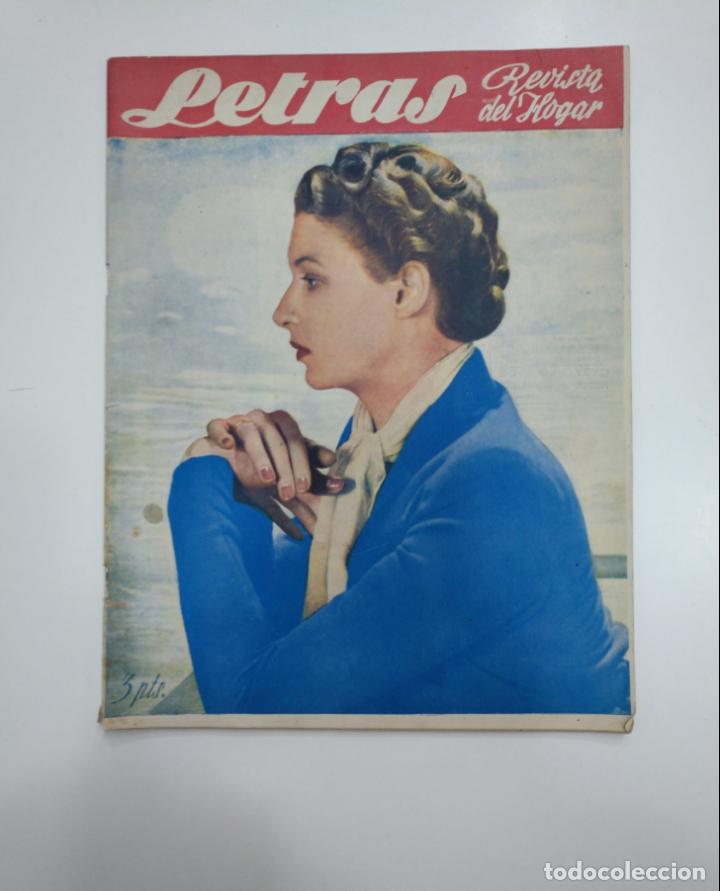 Coleccionismo de revistas y peri&oacute;dicos: LETRAS. REVISTA DEL HOGAR. A&Ntilde;O VI. NUM. N&ordm; 63. OCTUBRE 1942. TDKR26