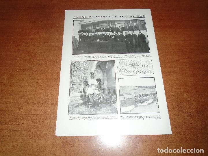 Collection Magazines and Newspapers: GUADALAJARA GRAL. MARV&Aacute; Y DATO. BURGOS SAN NICOL&Aacute;S. CUARTEL DE LA MONTA&Ntilde;A. LEGAN&Eacute;S. MELILLA