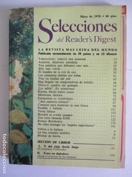 Coleccionismo de Revistas y Peri&oacute;dicos: SELECCIONES DEL READER`S DIGEST. LA REVISTA M&Aacute;S LE&Iacute;DA DEL MUNDO. MAYO DE 1976. N&ordm; 426